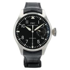 IWC Big Pilot Black Dial Stainless Steel 46mm Automatic Men’s Watch IW500401