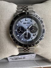 Seiko Prospex Speedtimer 41.4 MM Solar SS Watch SSC935 Extra Bracelet Mint