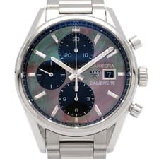 Authentic TAG Heuer Carrera Calibre 16 Chronograph JAPAN LIMITED CBK2116.BA0...