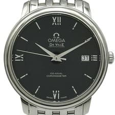 Omega De Ville Prestige Co-Axial Chronometer 424 10 37 20 01 001 Black Stainless