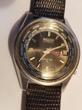 Seiko World Time Ref.6117-6010 Cal.6117A Automatic 1969 Men's Watch
