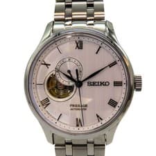 SEIKO SARY153 4R39 00W0 Presage Automatic Open Heart Japanese Garden  Men s Watc