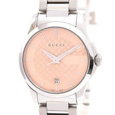 Gucci G-Timeless Salmon YA126540 from Japan #040