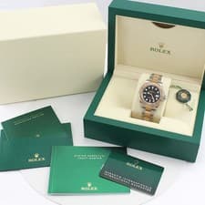 Rolex Yacht-Master 126621 Black Dial Steel 18K Rose Gold Box Warranty Card 2023