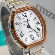 Citizen Exceed Dress Watch Solar ES814467W Timepiece Wristwatch 16cm Ladies