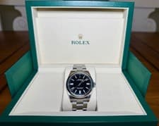 Rolex Oyster Perpetual 124300 Silver Oyster Bracelet with Silver Bezel