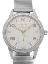 NOMOS Club Neomatique CL130011W2CPM 37mm Silver Dial Stainless Box Card #T296