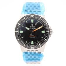42mm Zodiac Z03552 Super Sea Wolf Pro Diver Automatic Wristwatch SW200-1 Steel