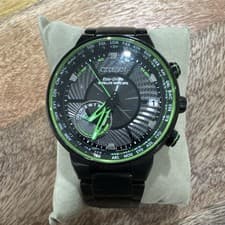 Citizen Eco-Drive Satellite Wave GPS, Black Dial, Stainless Steel, Date, WR