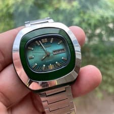 【MINT】Citizen ultra-rare model, Blacky Hardermite treated combination case.