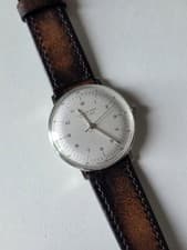 Junghans max bill 34mm Max Bill Handaufzug handwinding