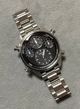 SEIKO PROSPEX SPEEDTIMER SBER003 Solar 8A50 Stainless Steel 10 Bar