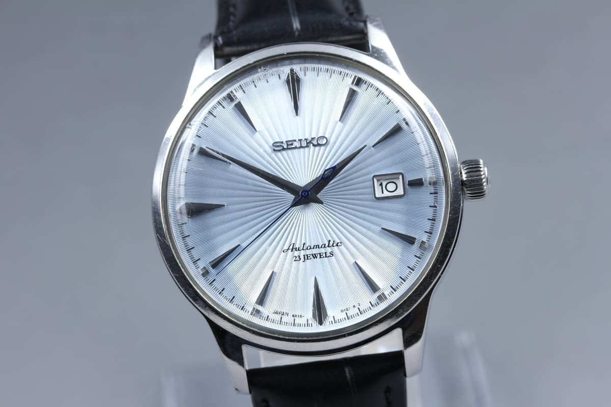 Seiko 6R15-01S1 SARB065 Ice Blue Dial Date 40mm Automatic Mens Watch From JAPAN