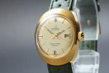 Near MINT OMEGA Seamaster Cosmic 24mm Ref.566.018 Automatic Gold Women's Vintage
