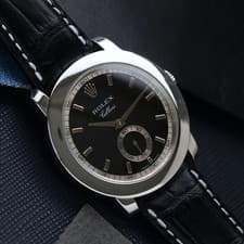 Rolex Cellini 5241 38mm Platinum Black Dial 2000-01 Manual Wind