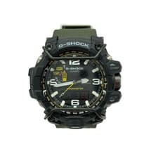 CASIO G-SHOCK MUDMASTER GWG-1000-1A3JF Solar Radio Black Belt Men's Quartz Watch