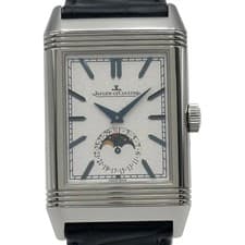 JAEGER-LE COULTRE Level Two Tribute Moon 216.8.D3(Q3958420) Silver #OK390