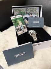 Seiko Initial D Collaboration Automatic watch with a white dial 84-H46 NEW