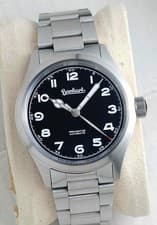 2026 Hanhart Preventor HD12 Black Automatic Field Watch