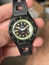 Lorier Hydra Zulu Diver Watch 41mm GMT Box Limited Excellent