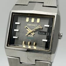 Seiko King Seiko Vanac 5626-5050 Square Watch Retro Futuristic Used Authentic