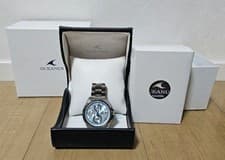 Casio Oceanus OCW-T2600 Ice Blue Titanium Solar Radio Chronograph Full Set