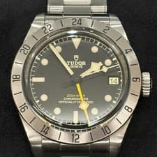 NA1595 Polished Finish TUDOR Tudor Black Bay Pro Watch Automatic 79470 SS Men s