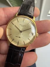 Patek Philippe Calatrava 34mm Watch  18k Yellow Gold 3514
