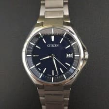 Citizen Attesa CB3010-57L Eco-Drive Radio Titanium Watch Blue Dial Japan