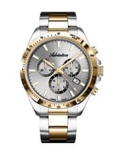 ADRIATICA Men Quartz Casual Watch Classic Dress Silver color Dial Waterproof Swi