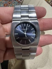 IWC Schaffhausen Electronic Steel Watch Ref 3493 1970’s Quartz Rare!!