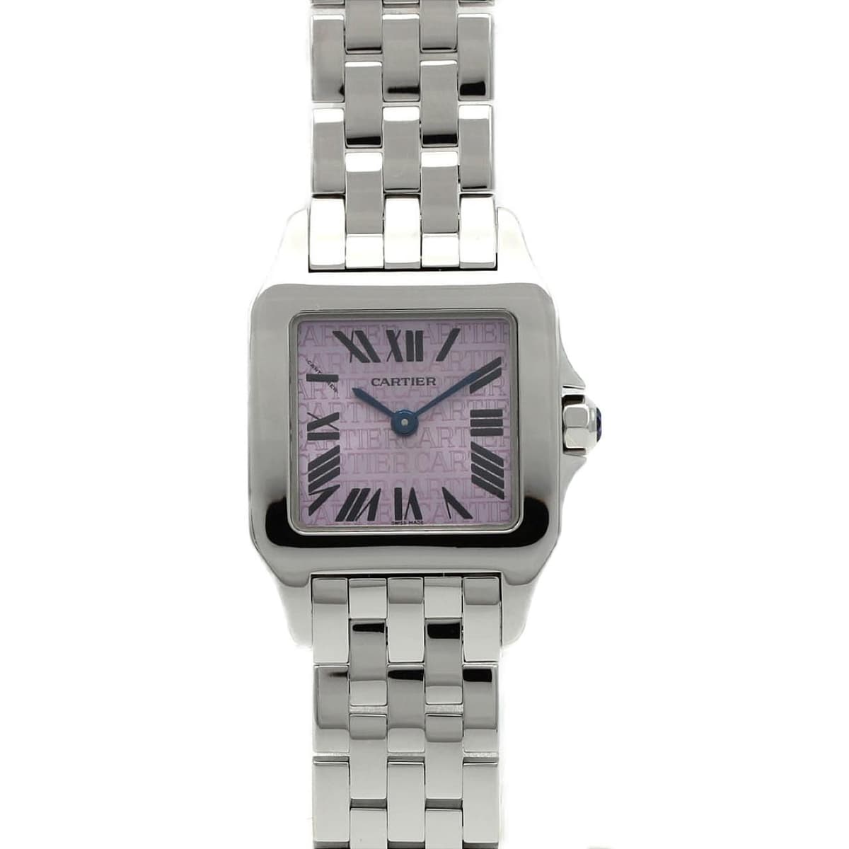 Authentic Cartier Santos de Cartier Small 2008 Christmas Limited Edition W25...