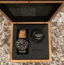Shinola Runwell Detroit Quartz Watch Chronograph Made in USA