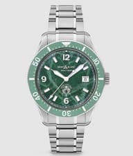 Montblanc 1858 Iced Sea Automatic Date Green Dial New - 129373 AB0134101K1A1 Pre