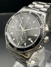 HAMILTON Jazzmaster Seaview H37512131 Silver/Black Quartz Men's Watch