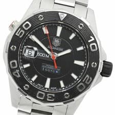 TAG HEUER WATCH WAJ2119.BA0870 AQUARACER AMERICA'S CUP AUTOMATIC BLACK MEN'S F/S