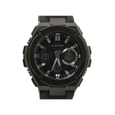 CASIO GSHOCK GSTEEL GSTW100 Series Watch GSTW110MS1AJF Black Resin/Stainless