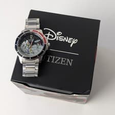 Citizen AW1709-54W Eco-Drive Mickey Mouse Astronaut Stainless Disney Watch