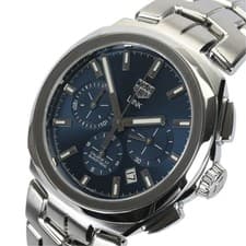 TAG Heuer Link Calibre 17 Chrono CBC2112 Blue Dial Automatic 41mm Men's Watch
