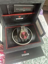 TUDOR Style 12100 Date Bordeaux Dial Automatic Ladies Watch_940362