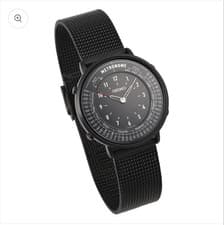 SEIKO SMW009A Metronome Watch Fragment Fujiwara Hiroshi Black