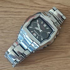 Casio G-Shock G-011D Ana-Digi 4762 Stainless Steel Rare Vintage Watch