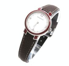 TIFFANY&Co Classic Round L611 White Dial SS Ladies Watch