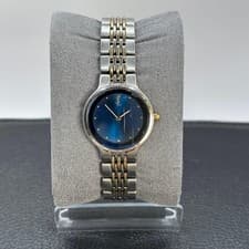 Yves Saint Laurent Bluegrass Y Cut Watch Classic Elegant