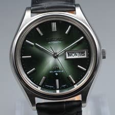 1973 [Near Mint] SEIKO LORD MATIC 5606-7071 Faceted Crystal Men Automatic Watch