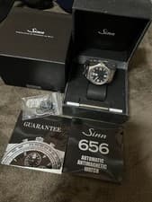 Sinn 656 Pilot Automatic Stainless Steel Watch 38.5mm Unisex Vintage