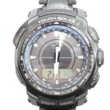 【Watch】CASIO PRW-5100YT Pro Trek Watch Solar Powered Analog-Digital Logo