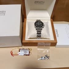 ZENITH El Primero Rainbow Flyback 02.0470.405 Auto Chrono Full Set Japan