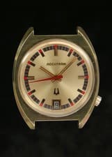 Vintage 1972 Bulova N2 J424066 Accutron Fully Serviced Gold Watch