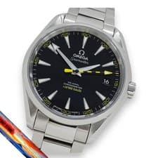 Omega Seamaster Aqua Terra 231.10.42.21.01.002 Men’s Watch CoAxial Date SS 1500